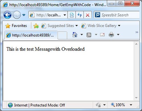 run the controller GetEmpWithCode